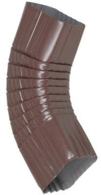 Amerimax 3 in. H x 4 in. W x 4 in. L Brown Aluminum B Gutter Elbow (Pack of 10)