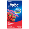 Ziploc Food Storage Bag 48 pk Clear (Pack of 9)