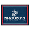 U.S. Marines 8ft. x 10 ft. Plush Area Rug