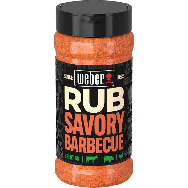 Condimento seco para barbacoa Weber, 13.5 oz
