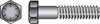 Hillman 5/8 in. D X 6 in. L Heat Treated Steel Hex Head Cap Screw 25 pk