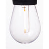 Belle Luci LED Rechargeable Battery Light Set Warm White 18 ft. 10 lights