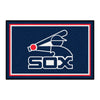 MLB - Chicago White Sox Retro Collection 4ft. x 6ft. Plush Area Rug - (1982)