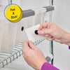 Wrap-It Stick 'Em Small Plastic Hook and Loop Fastener 0.75 in. L 50 pk