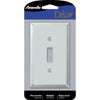 Amerelle Mirror Clear 1 gang Acrylic Toggle Wall Plate 1 pk - Deal of The Week