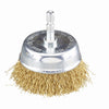 Norton Clipper 2 in. Coarse Crimped Wire Wheel Brush Brass 4500 rpm 1 pc