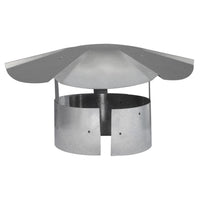 Imperial 7 in. Galvanized Steel Chimney Cap (Pack of 4)