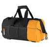 ToughBuilt 16 in. W X 10 in. H Polyester Massive Mouth All-Purpose Tool Bag 38 pocket Black/Gray/Ora