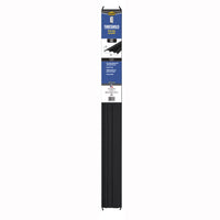 M-D Building Products 0.75 in. H X 3.75 in. W X 36 in. L Aluminum/Vinyl Deluxe Low Threshold Black (Pack of 6)