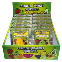 Zorbitz Farmer's Market Squishies Assorted 20 pc (Pack of 20)