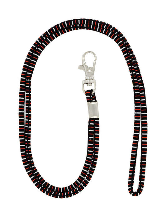 Hillman Polyester Multicolored Decorative Key Chain Lanyard (Pack of 6).