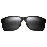 Maui Jim Red Sands Unisex Matte Black Frame Neutral Gray Lens Polarized Sunglasses