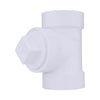 Charlotte Pipe 2 in. Hub X 2 in. D Hub PVC Cleanout Tee 1 pk