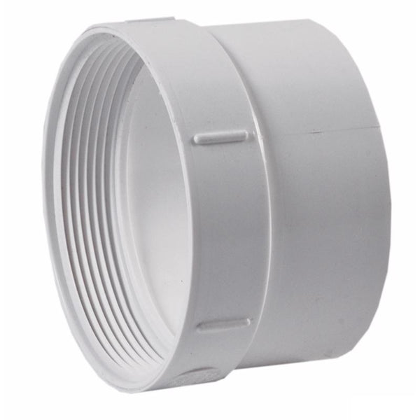 NDS Schedule 35 4 in. Spigot each X 4 in. D FPT PVC Pipe Adapter 1 pk