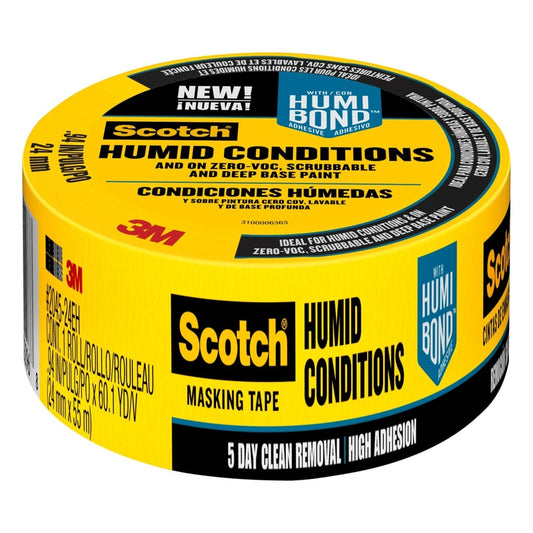 Scotch Humi Bond 0.94 in. W X 60.1 yd L Beige Strong Strength Masking Tape 1 pk