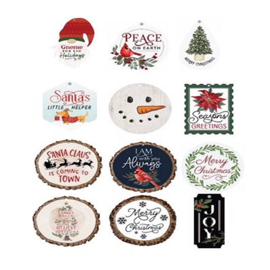 PGD Assorted Christmas Ornaments 2.75 in. (Pack of 73)