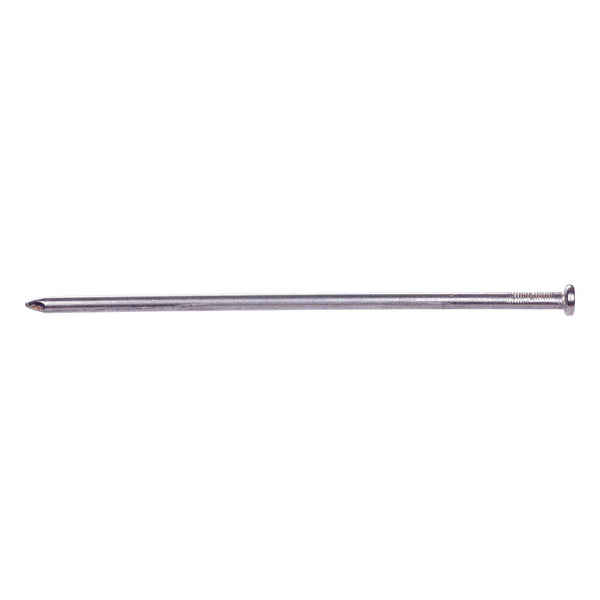 Clavo plano de acero brillante Pro-Fit de 12 in, 50 lb.