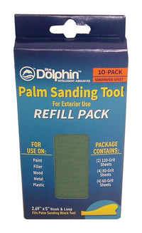 Blue Dolphin 5 in.   L X 2.69 in.   W Palm Sanding Pad