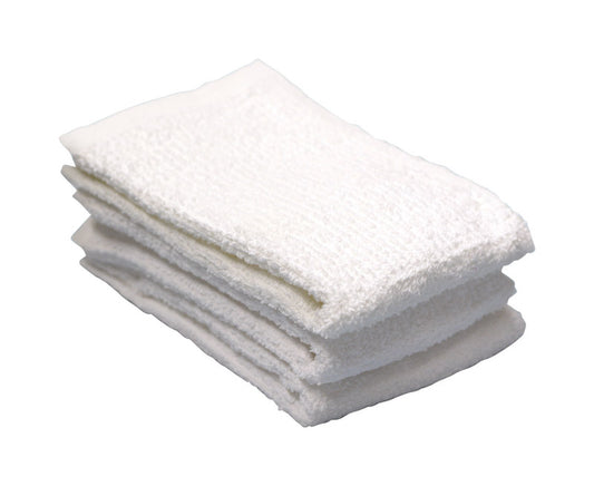Ritz White Cotton Bar Mop Dish Cloth 3 pk (Pack of 3)