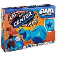 Spin Master Giant Edition Left Center Right Game Multicolored 27 pc (Pack of 2)