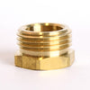 Brass 3/4 in. D X 1/2 in. D Hose Adapter 1 pk (Pack of 5)