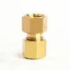 1/4 in. Compression X 1/8 in. D FPT Brass Coupling (Pack of 5)