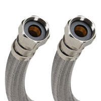 Fluidmaster 3/4 in. FIP X 3/4 in. D FIP 24 in. Braided Stainless Steel Water Heater Supply Line - Deal of The Week