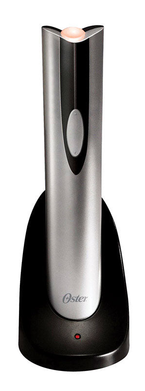 Oster Black/Silver Polycarbonate Wine Opener