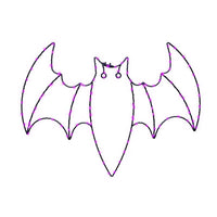 Celebrations Purple 120 ct 15 in. LED Prelit Illuminated Bat Halloween Decor (Pack of 8)
