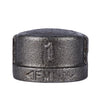 Bk Products 1 In. Fpt  Black Malleable Iron Cap