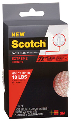 Scotch Medium Plastic Fastener 48 in. L 1 pk