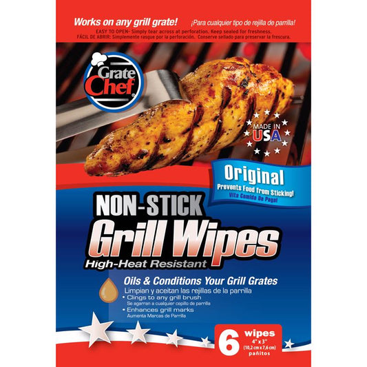 Grate Chef Disposable Synthetic Rubber Grill Wipes (Pack of 36)