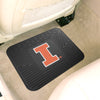 University of Illinois Back Seat Car Mat - 14in. x 17in.