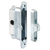 Prime-Line Wood Tone Aluminum Indoor and Outdoor Door Lock Keeper - Open Box