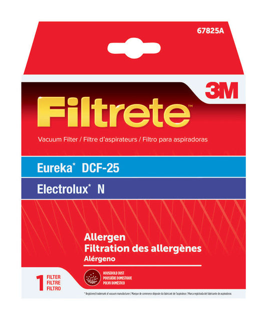 3M Filtrete Vacuum Filter For Eureka DCF-25/Electrolux N 1 pk