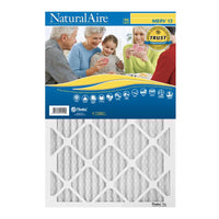 AAF Flanders NaturalAire 14 in. W x 20 in. H x 1 in. D Polyester Synthetic Pleated Air Filter (Pack of 12)