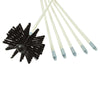 Deflect-O 6.75 in. D Black/White Aluminum Duct Cleaning Kit - Deal of The Week