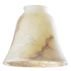 Westinghouse Bell Beige Glass Fan/Fixture Shade 1 pk (Pack of 4)