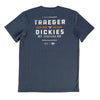 Dickies Traeger L Short Sleeve Charcoal Gray Tee Shirt