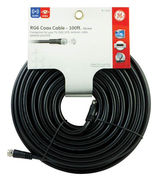 GE 100 ft. Coaxial Cable