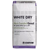 Custom Building Products White Dry Indoor and Outdoor White Non-Sanded Grout 25 lb