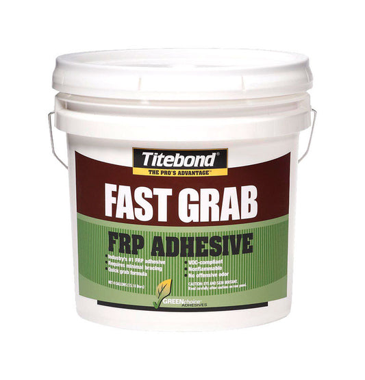 Titebond GREENchoice Fast Grab FRP High Strength Emulsion Polymer Adhesive 4 gal