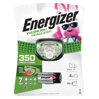 Energizer Vision HD + 350 lm Green LED Head Lamp AAA Battery - Deal of The Week
