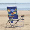 Tommy Bahama 4-Position Assorted Beach Folding Chair (Pack of 4)