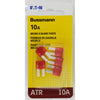 Bussmann 10 amps ATR Red Blade Fuse 5 pk (Pack of 5)