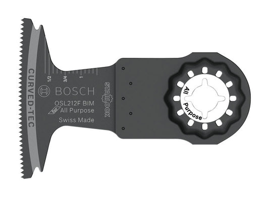 Bosch Starlock 2-1/2 in. X 4 in. L Bi-Metal Plunge Blade 1 pk