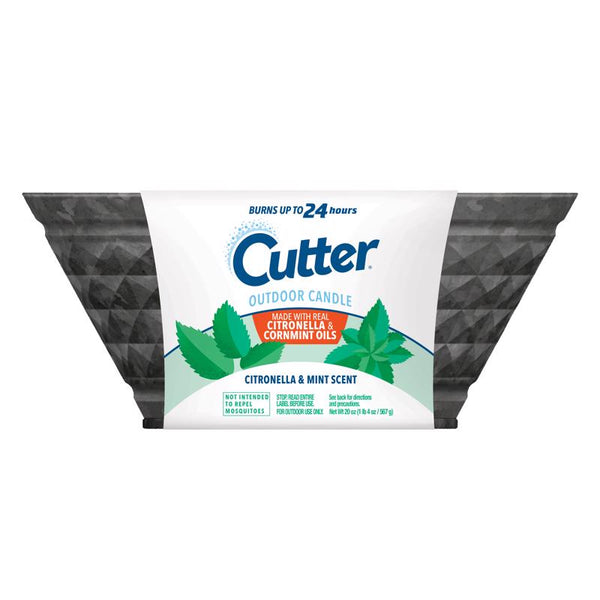 VELA DE CITRONELA 3 MECHAS 20 OZ (A)