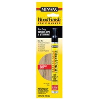 Minwax Wood Finish Semi-Transparent Classic Gray Touch-Up and Stain Marker 0.33 oz (Pack of 6)