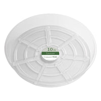 Crescent Garden 2 in. H X 10 in. D Plastic Plant Saucer Clear (Pack of 50)