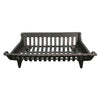 Panacea Graphite Black Cast Iron Fireplace Grate